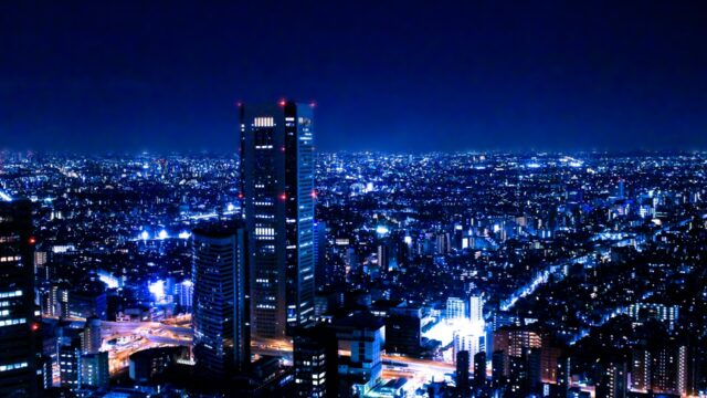 夜の大都会