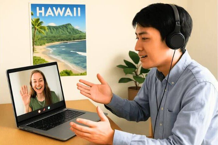 ハワイ発Tomodachi-USAオンライン英会話